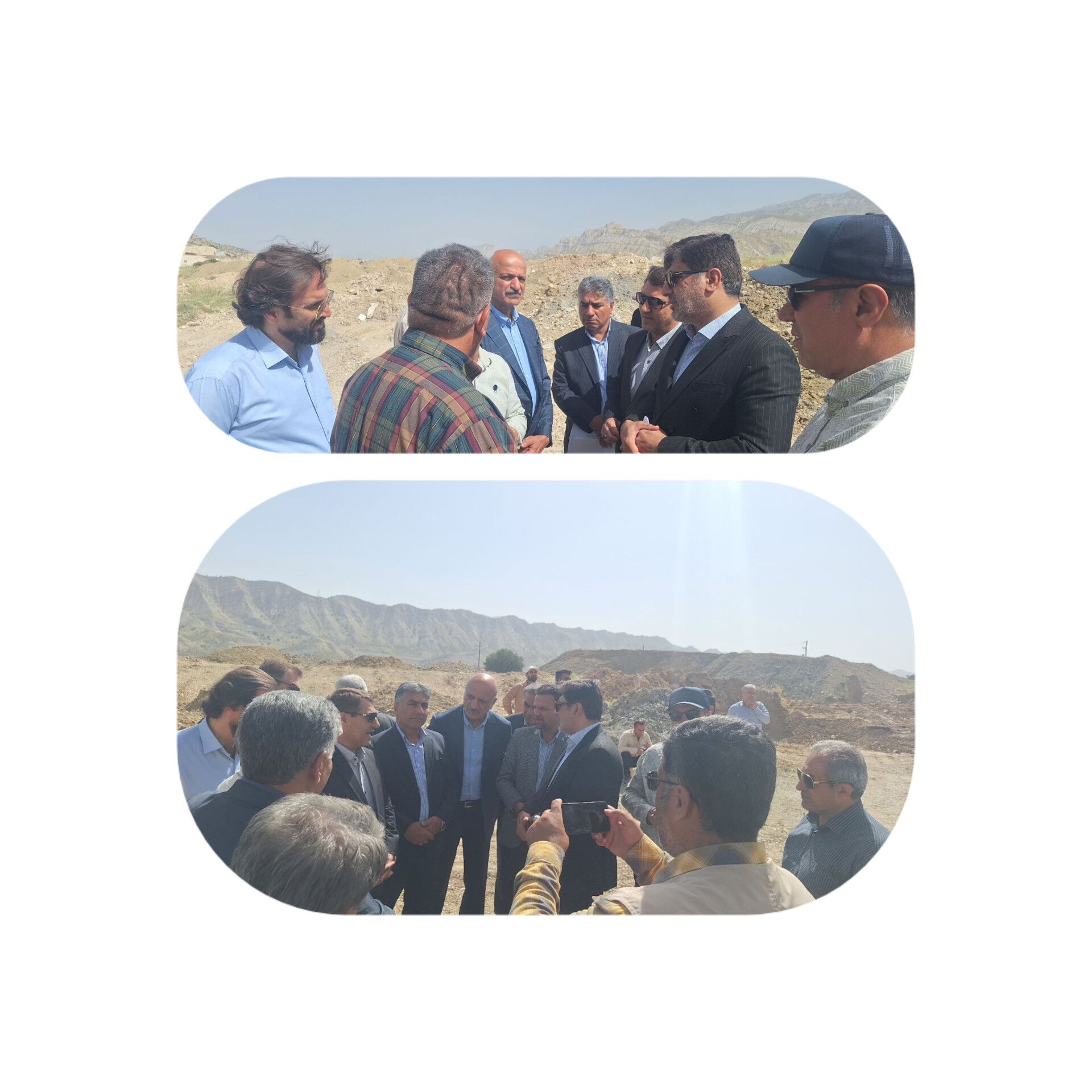 دیدار مدیر آزمایشگاه فنی ومکانیک خاک استان ایلام با مدیرکل شرکت ساخت و توسعه راه‌ها و زیربناهای حمل  و نقل غرب کشور